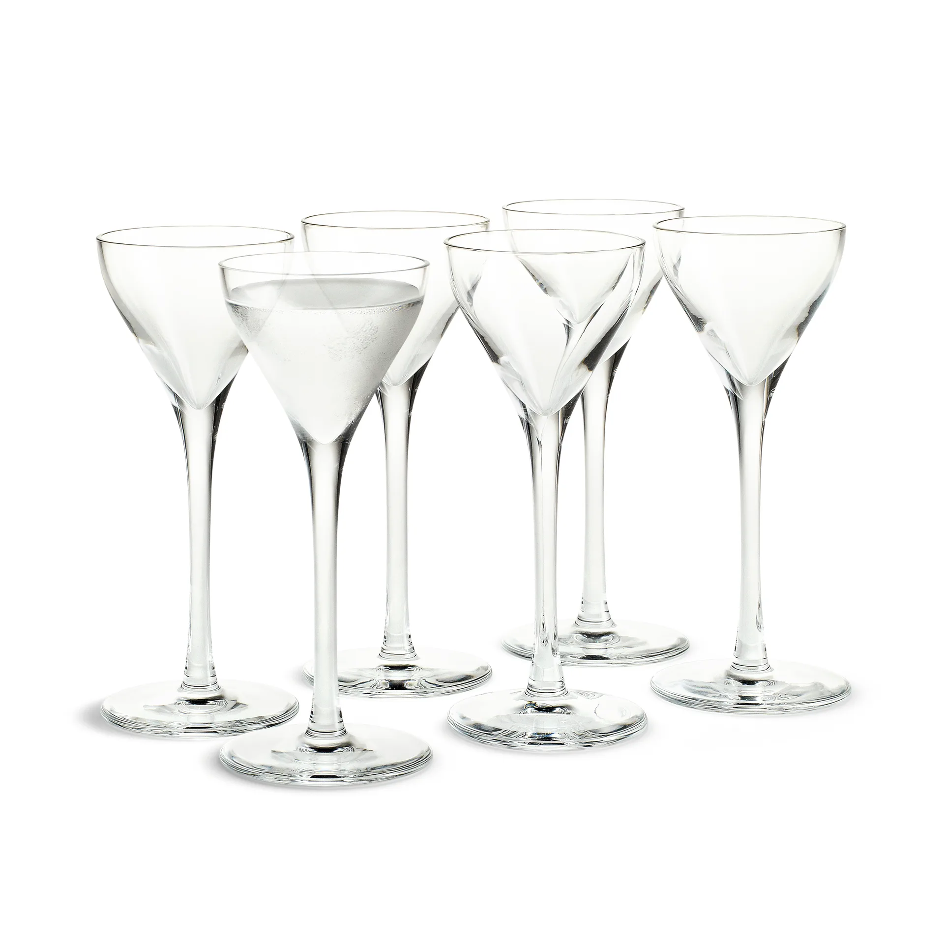 Verre à schnaps Cabernet 4,5 cl, lot de 6, Transparent Holmegaard