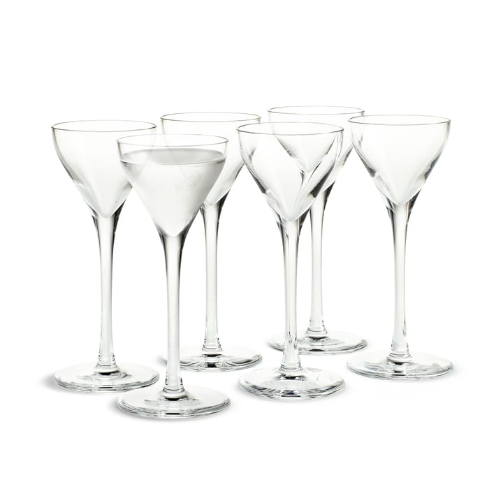 Verre à schnaps Cabernet 4,5 cl, lot de 6 - Transparent - Holmegaard