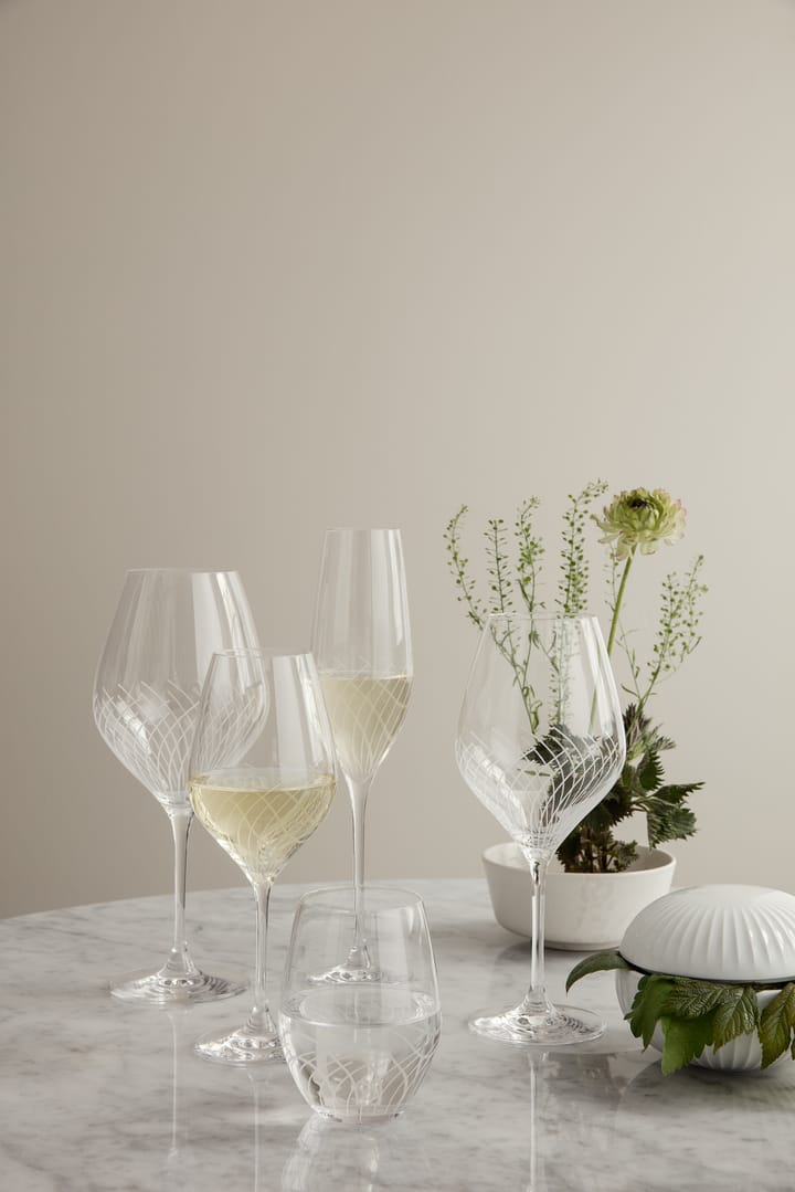Verre à vin blanc Cabernet Lines 36 cl Lot de 2, Transparent Holmegaard
