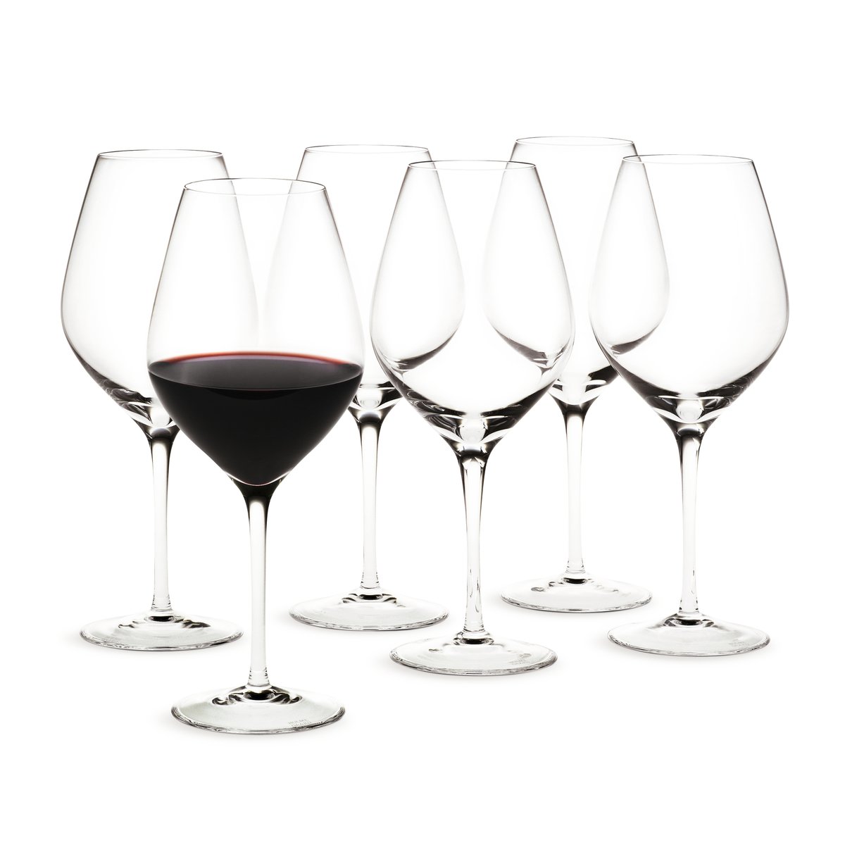 Holmegaard Verre à vin rouge Cabernet 52 cl, lot de 6 Transparent