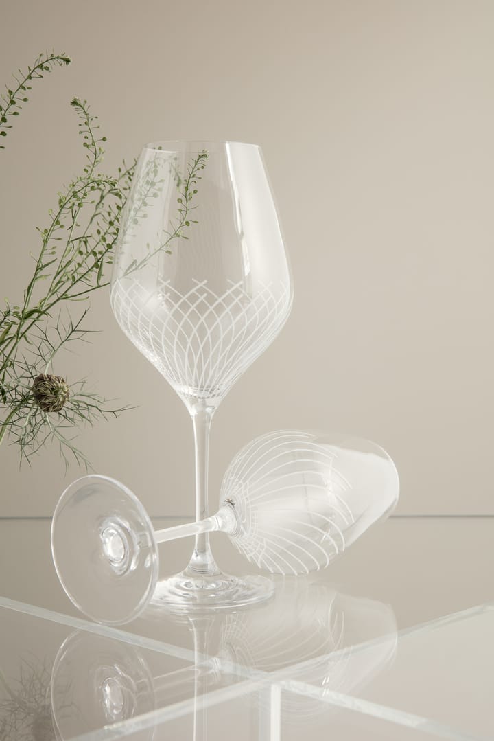 Verre à vin rouge Cabernet Lines 52 cl Lot de 2, Transparent Holmegaard
