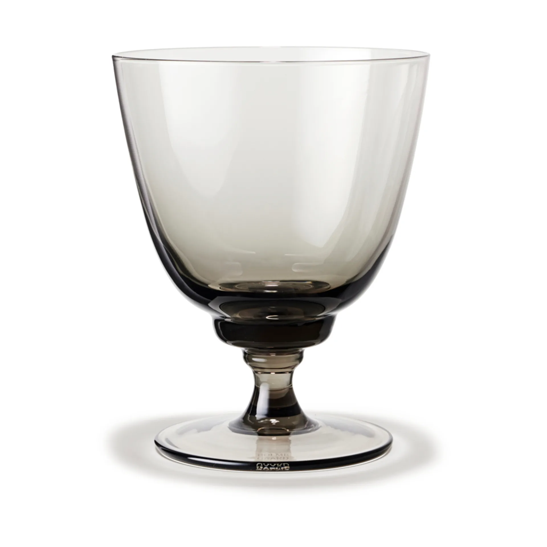 Verre sur pied Flow 35 cl, Smoke Holmegaard