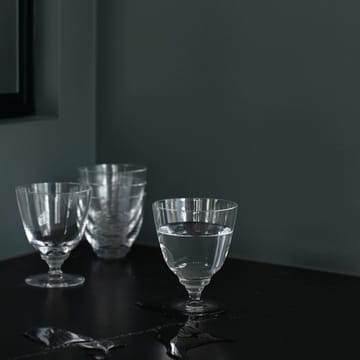 Verre sur pied Flow 35 cl - Transparent - Holmegaard