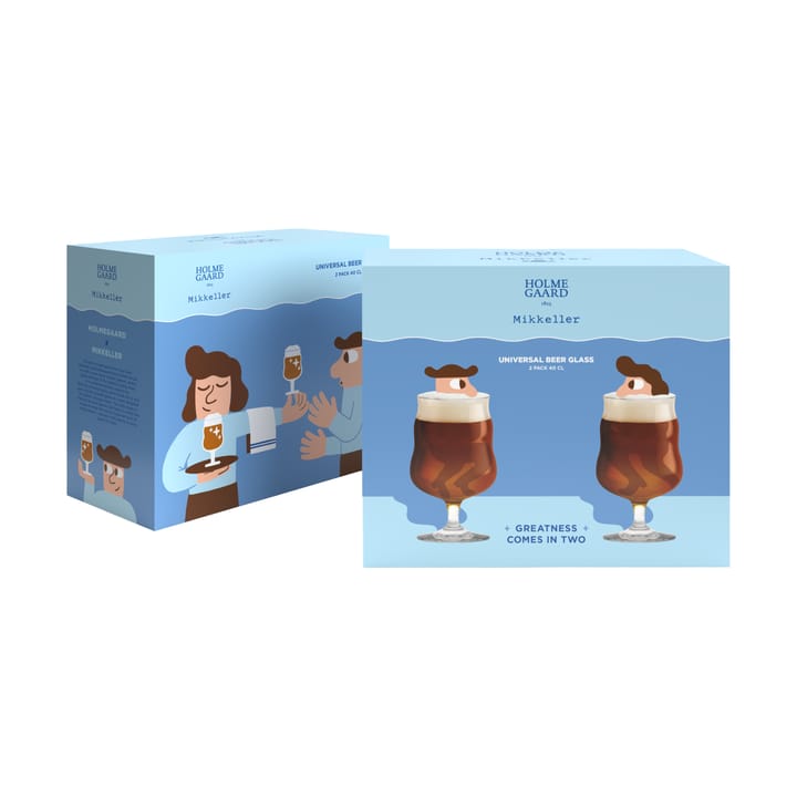 Verres à bière Mikkeller Universal, lot de 2, 40 cl Holmegaard