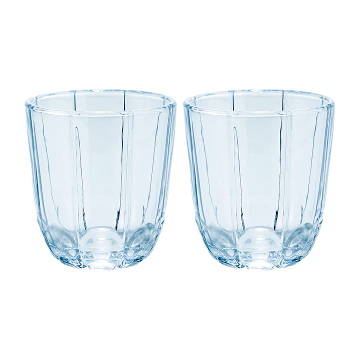 Verres à eau Lily 32 cl, lot de 2 - Blue iris - Holmegaard