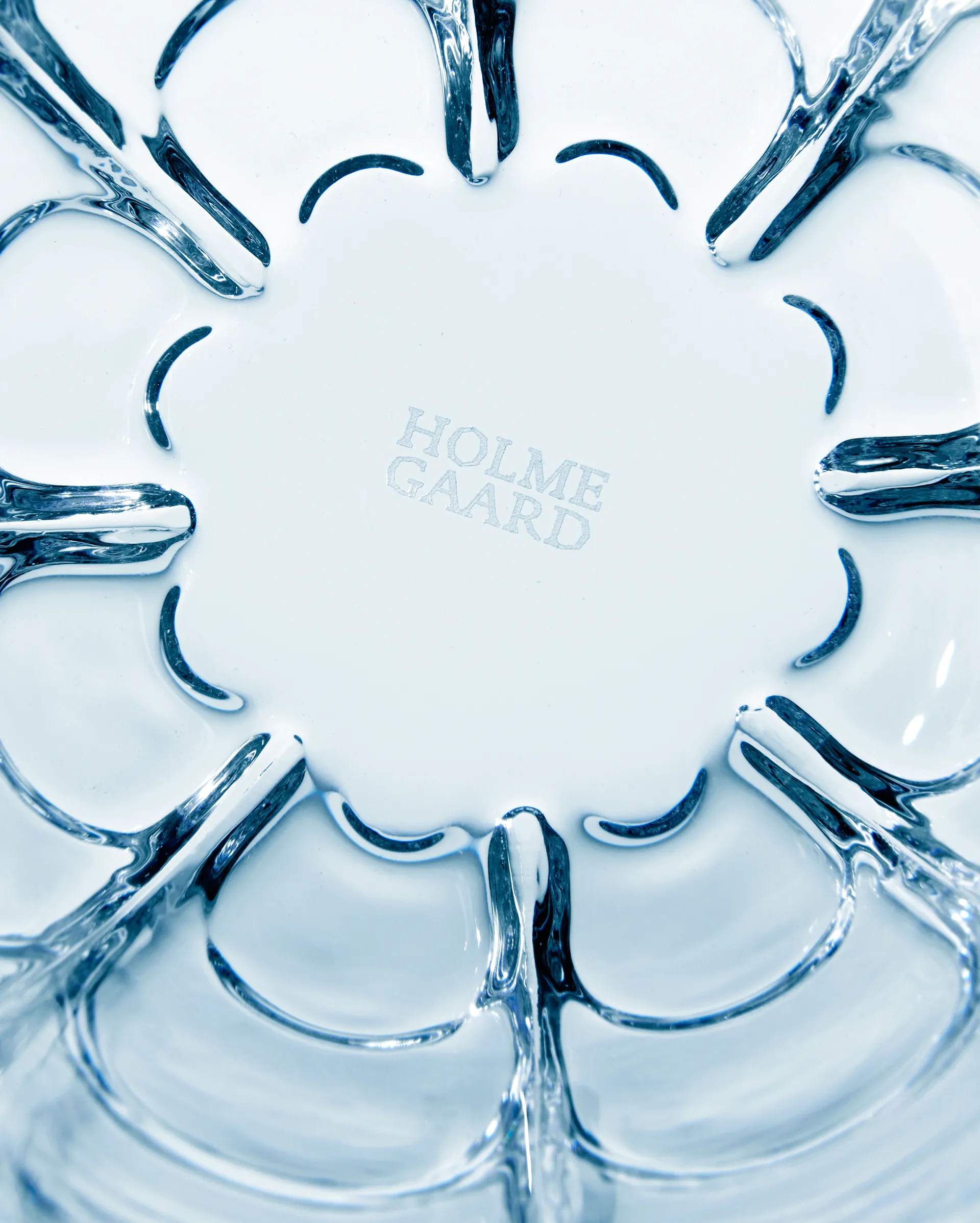 Verres à eau Lily 32 cl, lot de 2, Blue iris Holmegaard