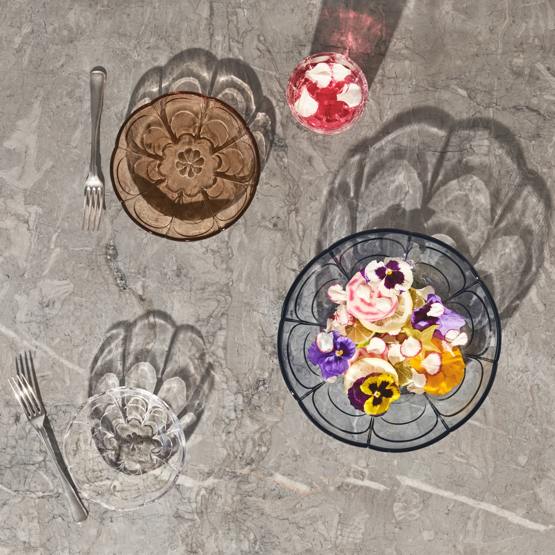 Verres à eau Lily 32 cl, lot de 2, Cherry blossom Holmegaard