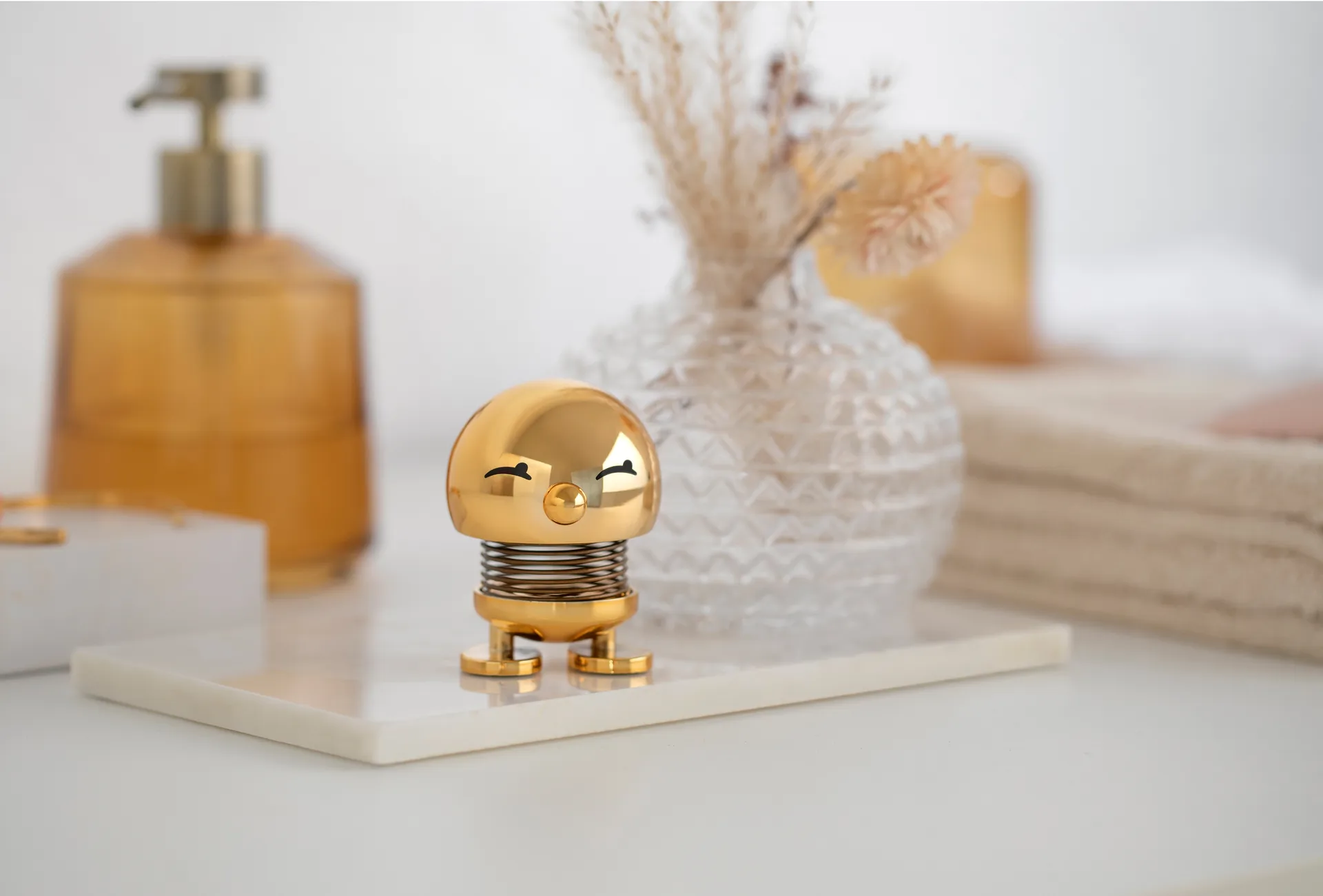 Figurine Hoptimist Bimble S, Gold Hoptimist