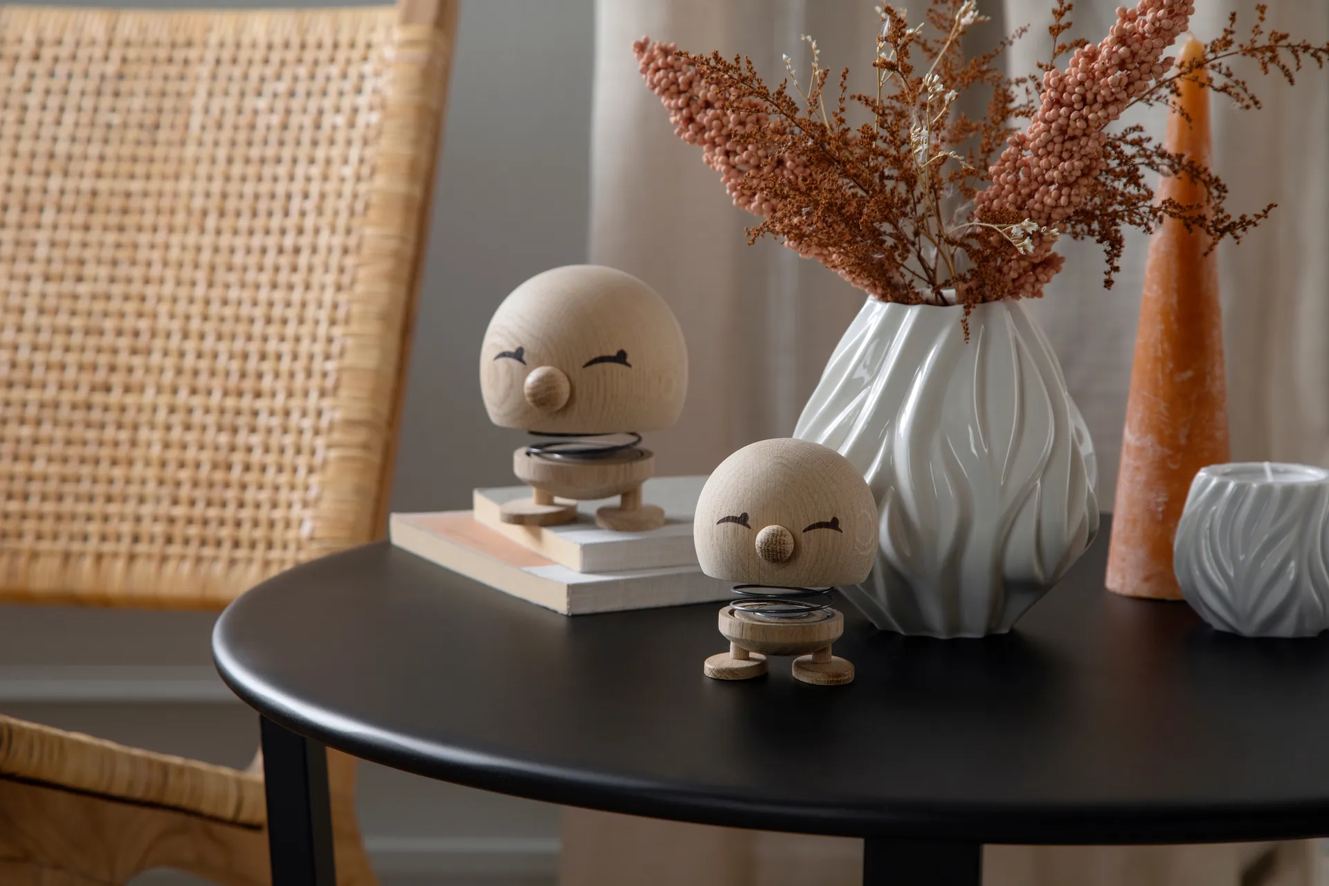 Figurine Hoptimist Bimble S, Raw oak Hoptimist