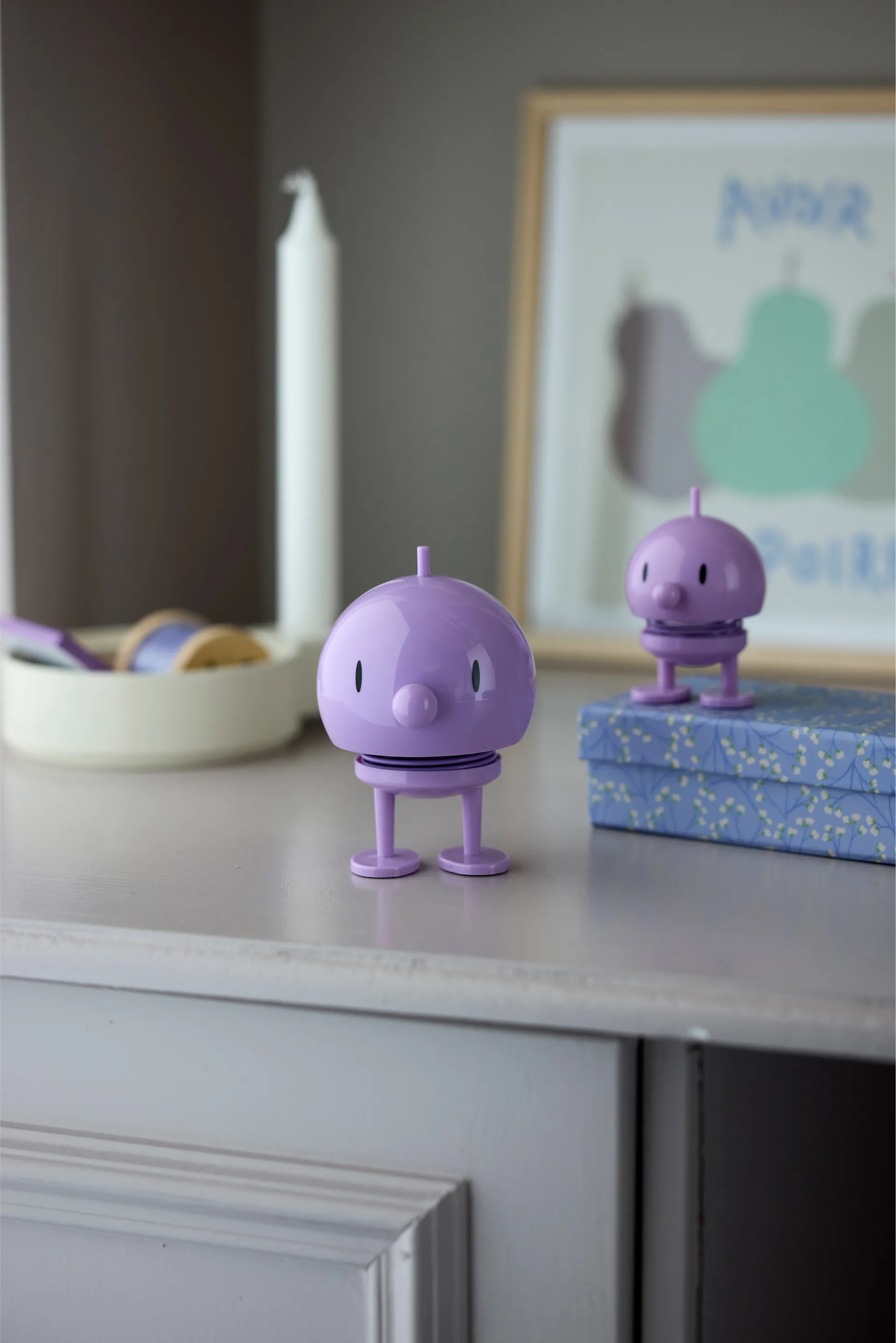 Figurine Hoptimist Bumble M, Lavender Hoptimist