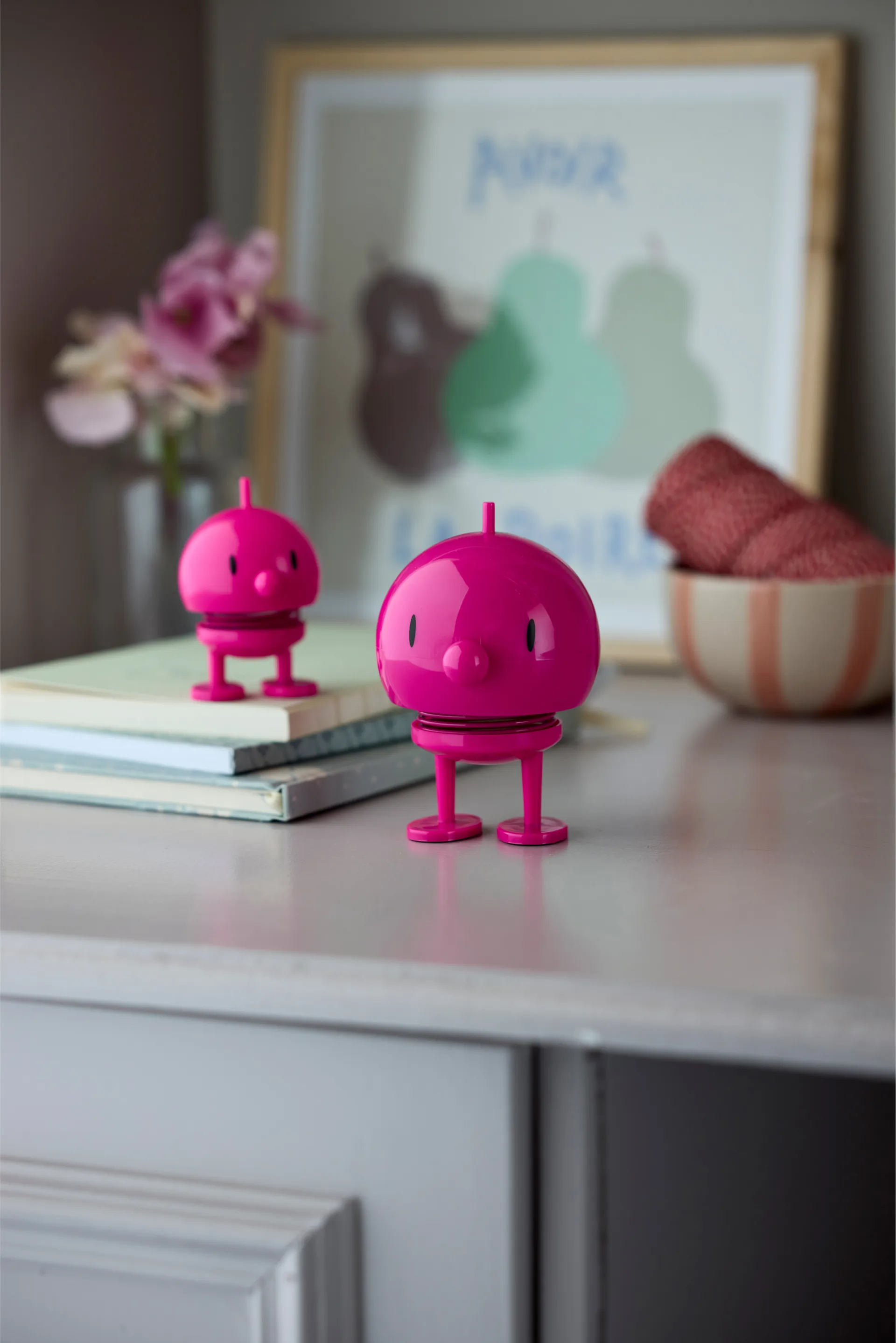 Figurine Hoptimist Bumble M, Pink Hoptimist