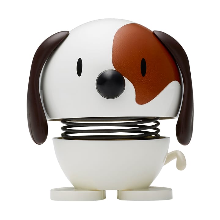 Figurine Hoptimist Dog 6,9 cm - White - Hoptimist