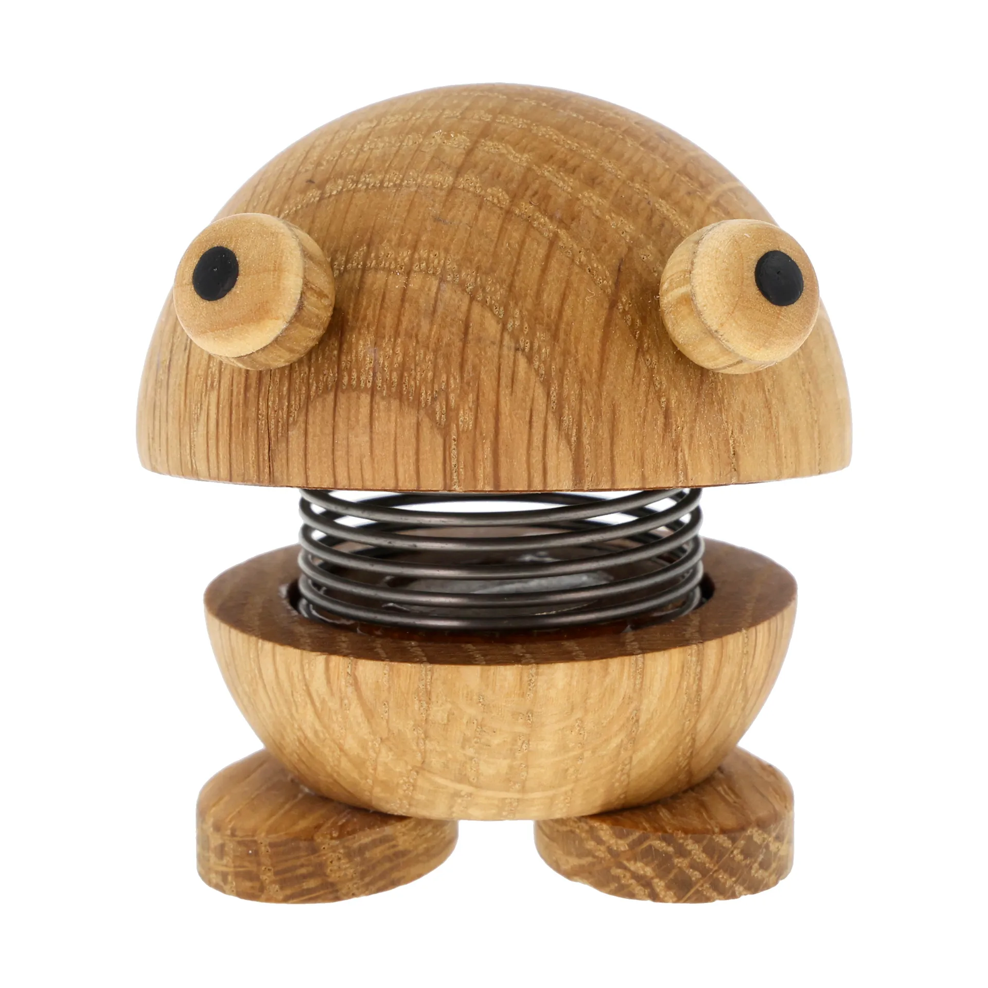 Figurine Hoptimist Frog S, Oak Hoptimist