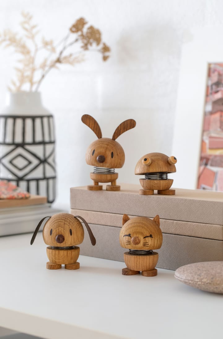 Figurine Hoptimist Frog S, Oak Hoptimist