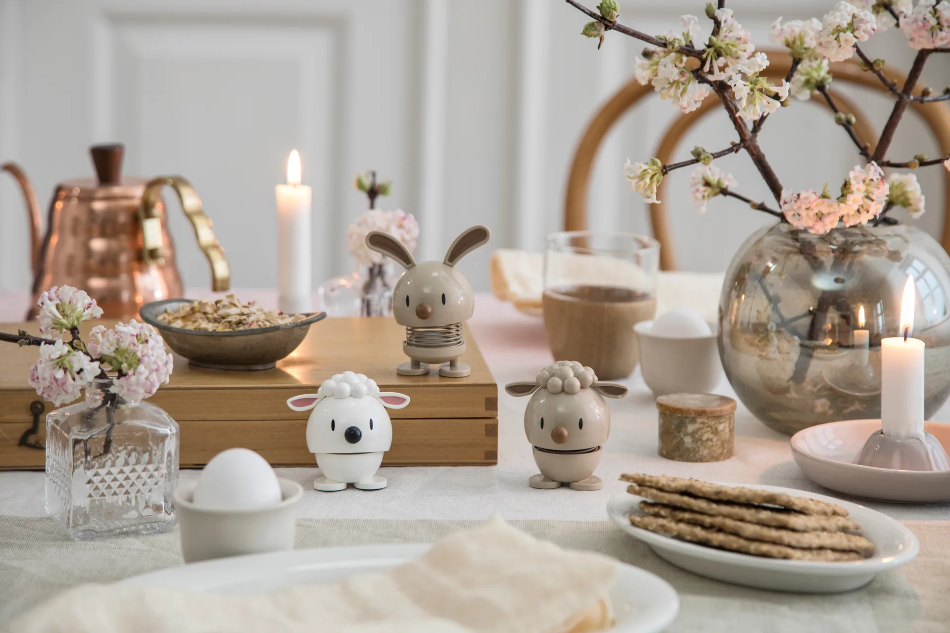 Figurine Hoptimist Lambert 7,4 cm, Latte Hoptimist