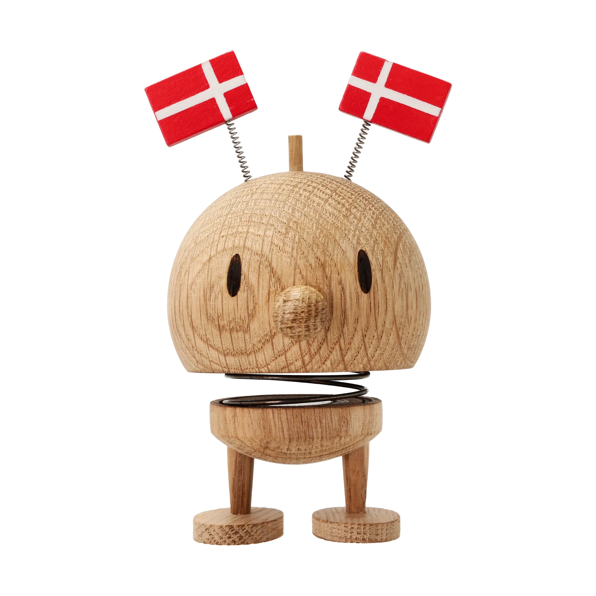 Hoptimist Celebration Bumble figurine, M, chêne brut Hoptimist