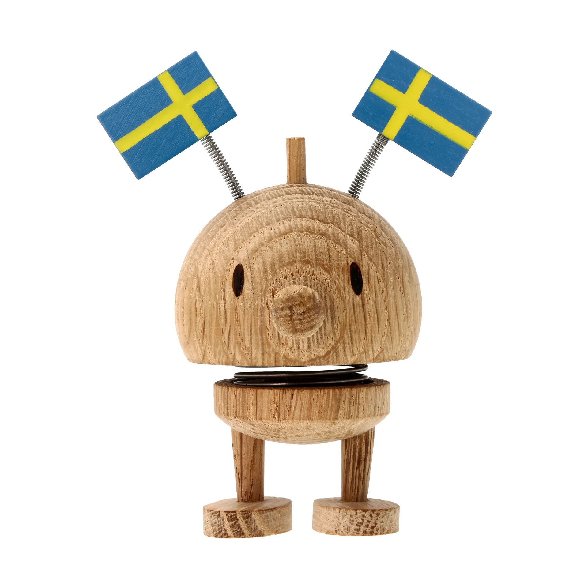 Hoptimist Celebration Bumble figurine, S, chêne brut, Sweden Hoptimist