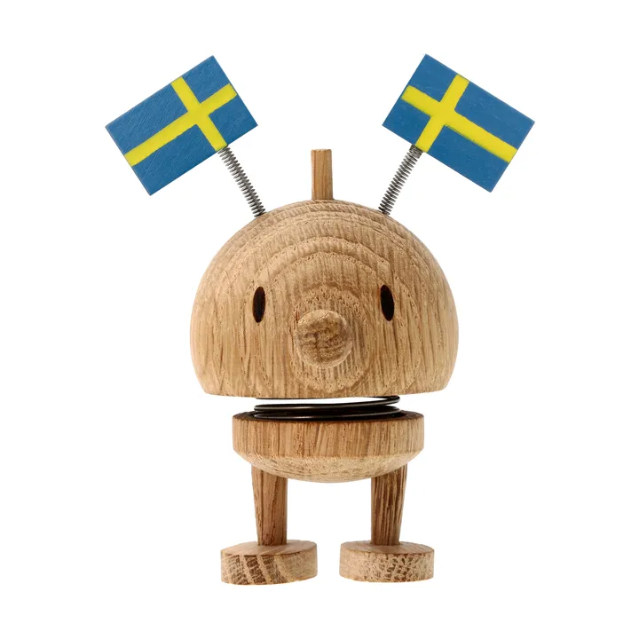 Hoptimist Celebration Bumble figurine - S, chêne brut, Sweden - Hoptimist