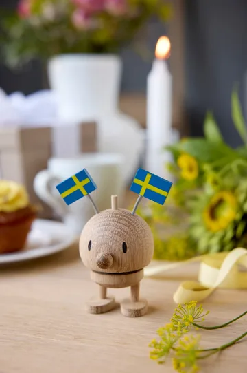 Hoptimist Celebration Bumble figurine - S, chêne brut, Sweden - Hoptimist