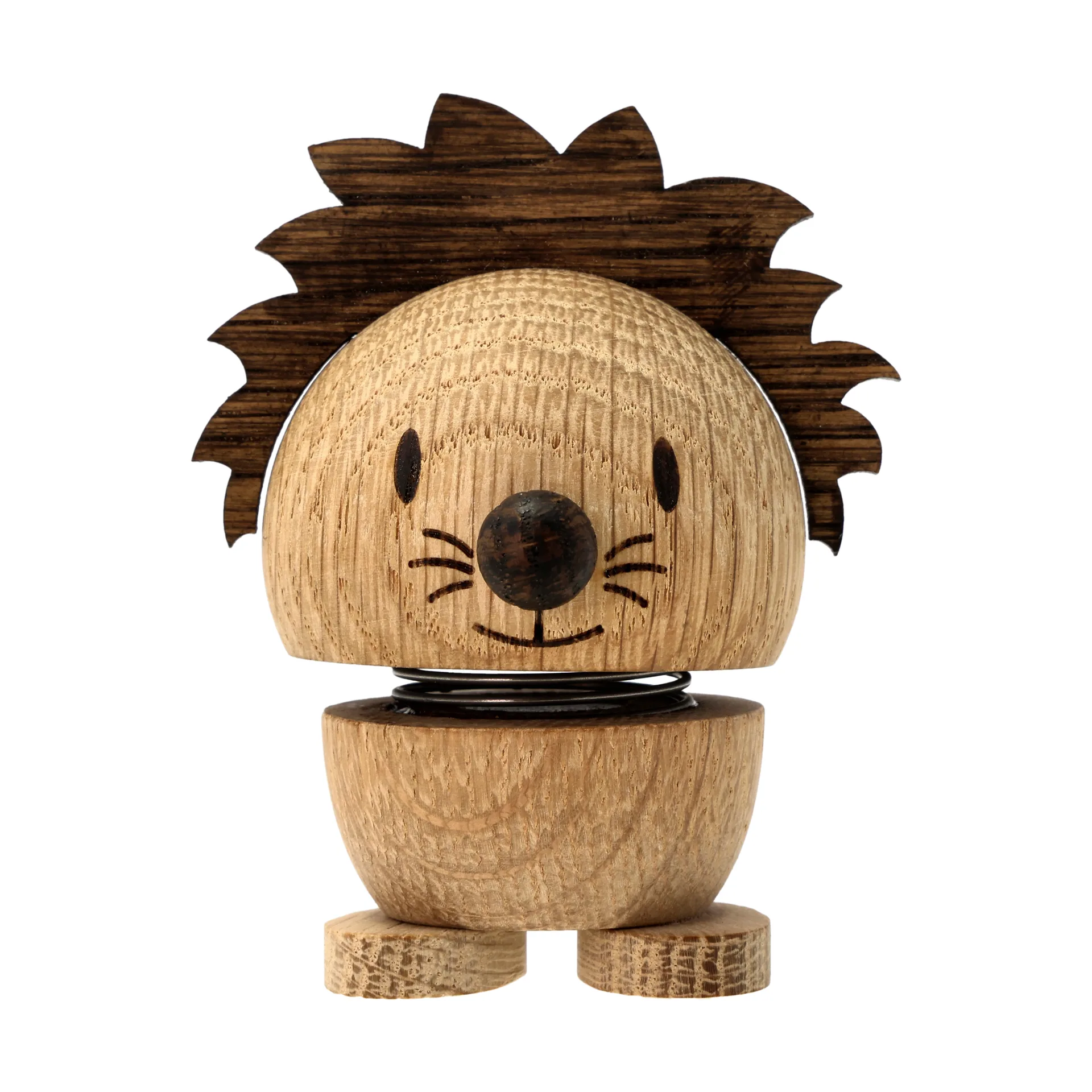 Hoptimist figur S, Lion, chêne Hoptimist