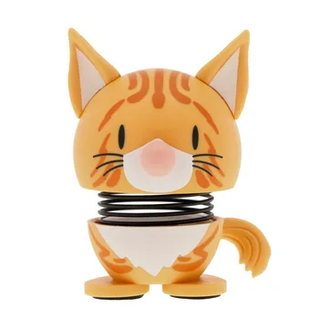 Hoptimist figur XS - Orange Tabby, orange - Hoptimist