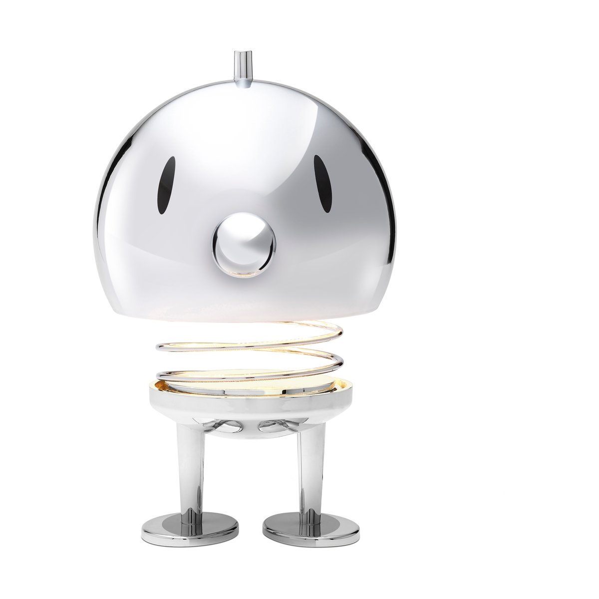 Hoptimist Lampe portable à LED Hoptimist XL Chrome