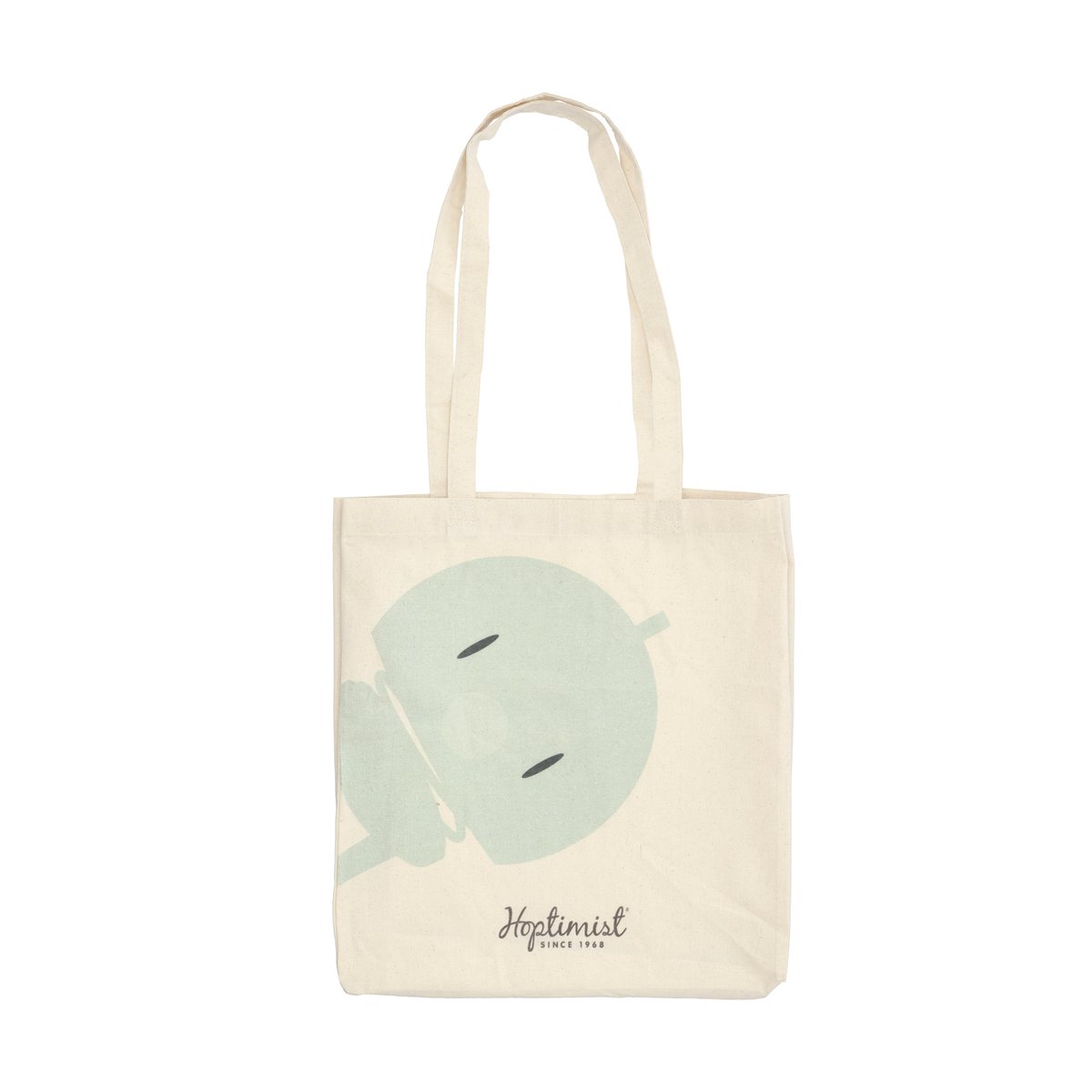 Hoptimist Sac en tissu Hoptimist shopper Bleu | Design Scandinave | Paniers de rangement | Bleu