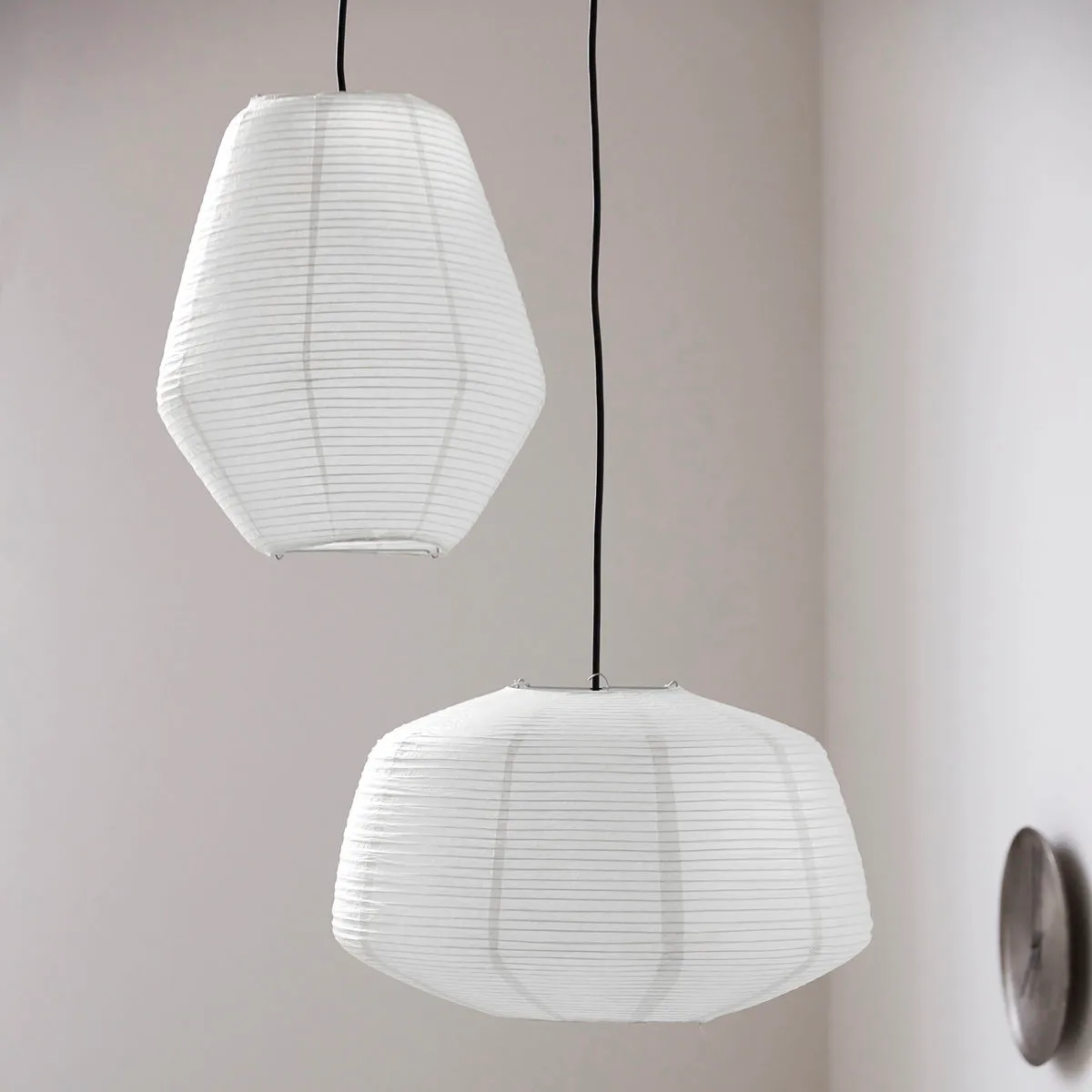 Abat-jour Bidar Ø50cm, Blanc House Doctor