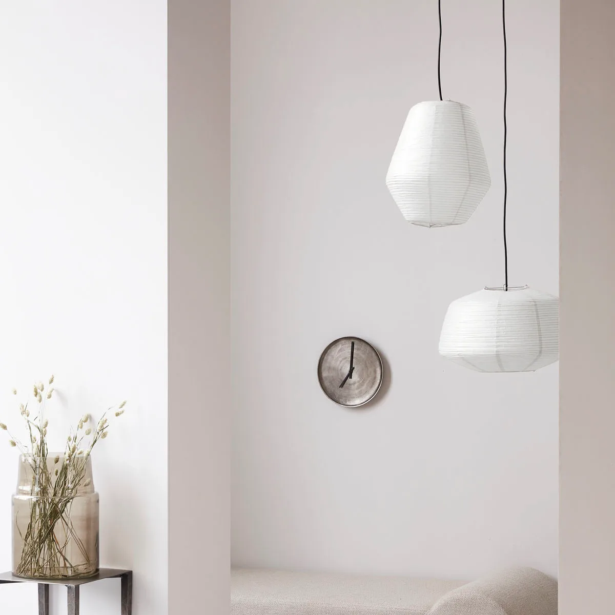 Abat-jour Bidar Ø50cm, Blanc House Doctor