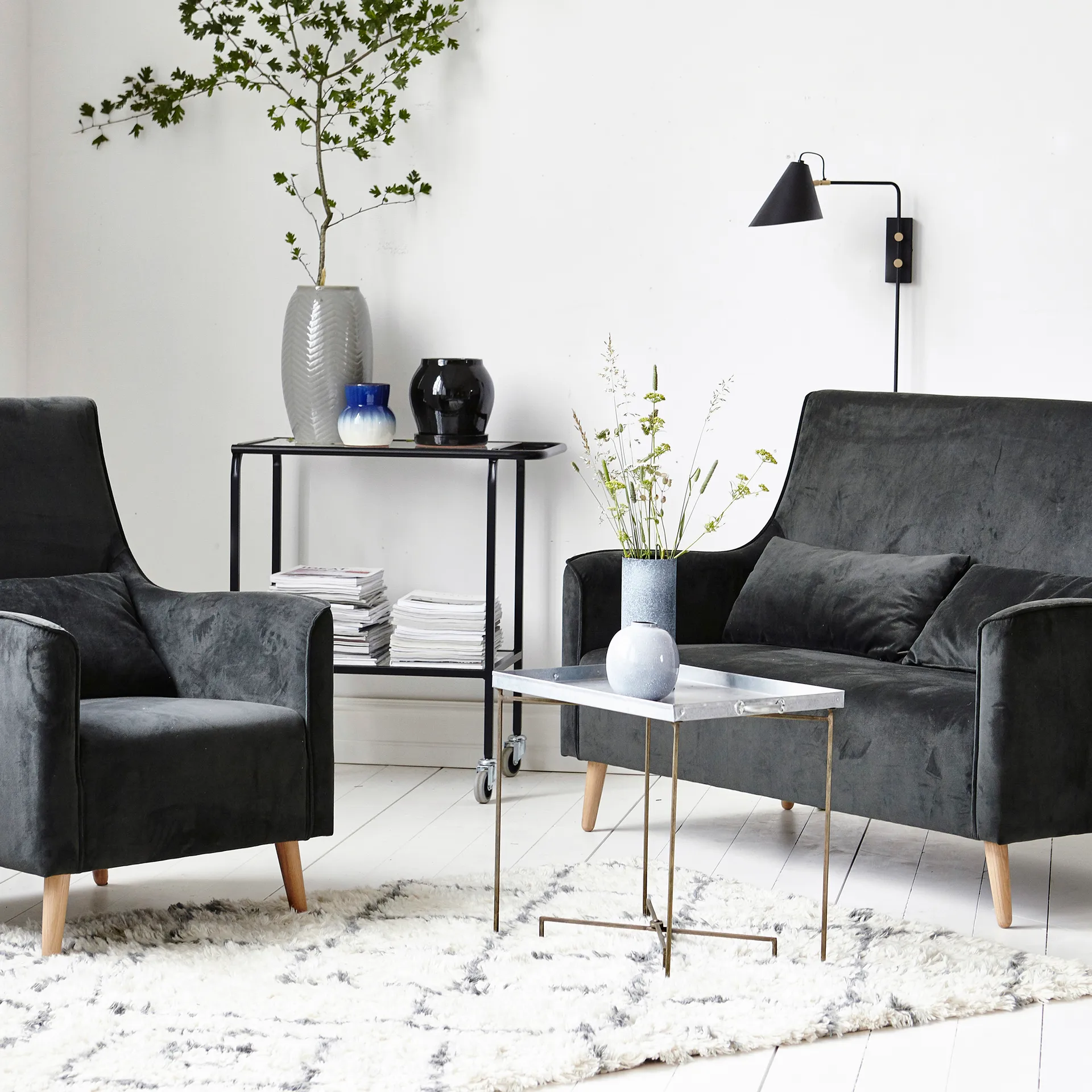 Applique murale Club, applique simple House Doctor