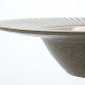 Assiette à pâtes Pleat Ø26 cm - Gris-brun - House Doctor