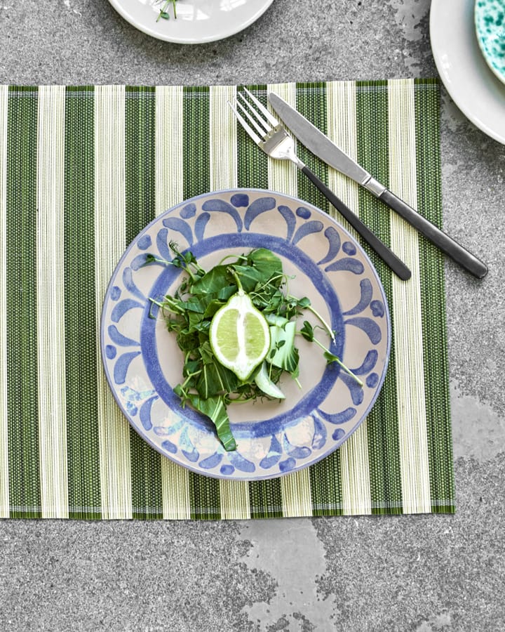 Assiette à petit-déjeuner Diva Ø23 cm, Bleu House Doctor