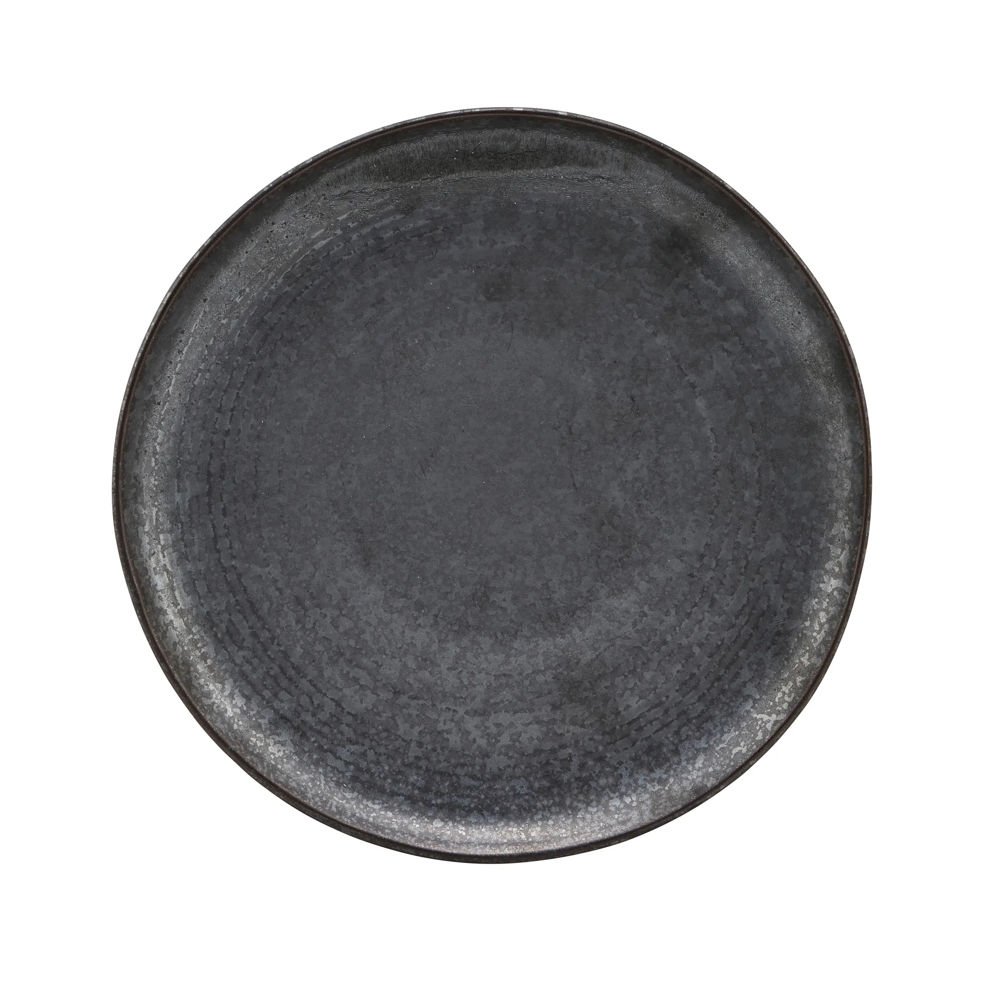 Assiette à petit déjeuner Pion Ø21,5 cm, Noir-marron House Doctor