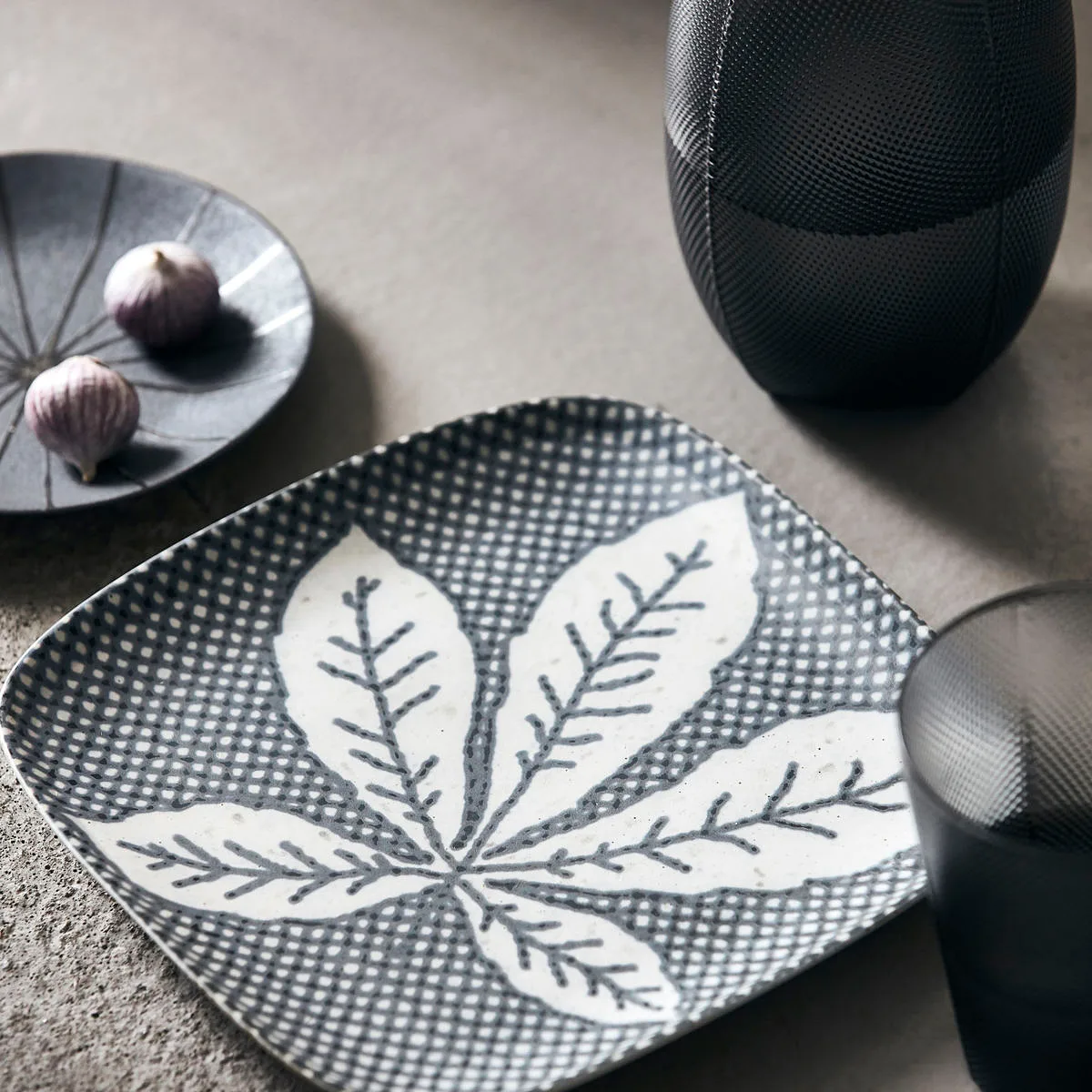 Assiette Chestnut 21,6 cm, Gris-bleu House Doctor