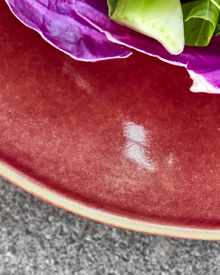 Assiette Diva Ø28 cm, Rouge House Doctor