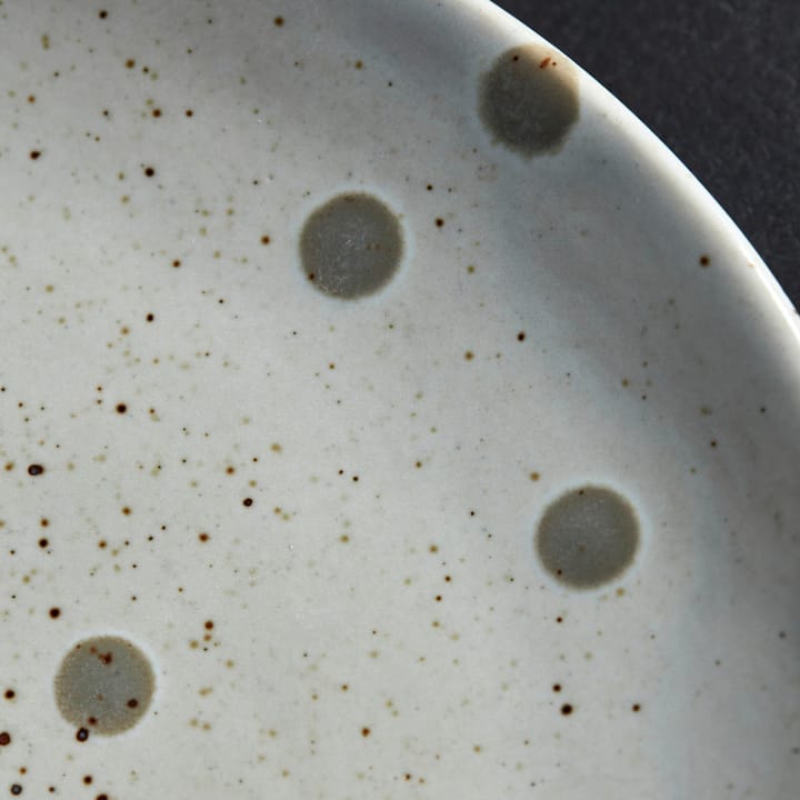 Assiette Dots Ø19,5 cm, Beige House Doctor