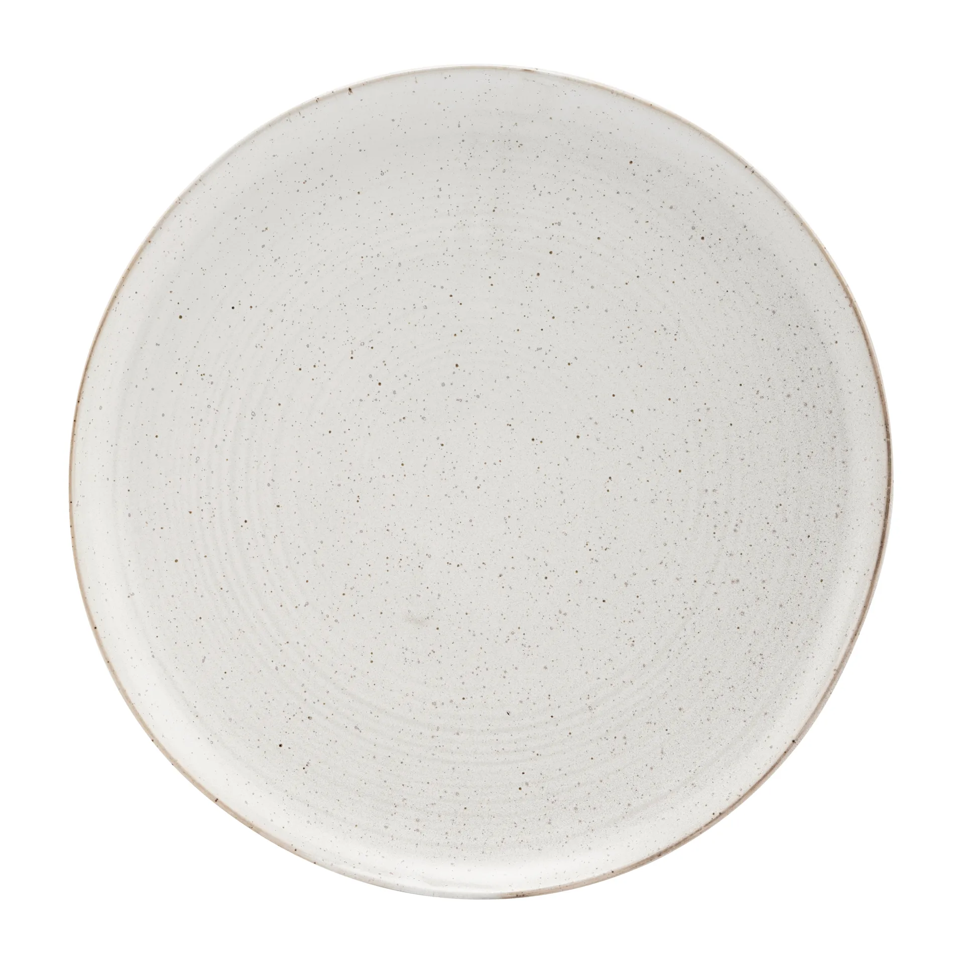 Assiette Pion Ø28,5 cm, Gris-blanc House Doctor