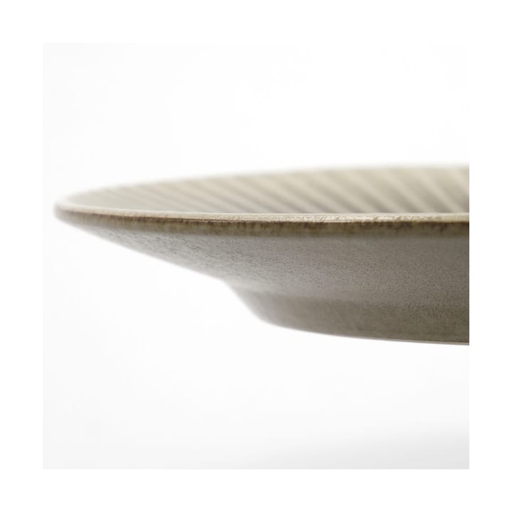 Assiette Pleat Ø27 cm, Gris-brun House Doctor