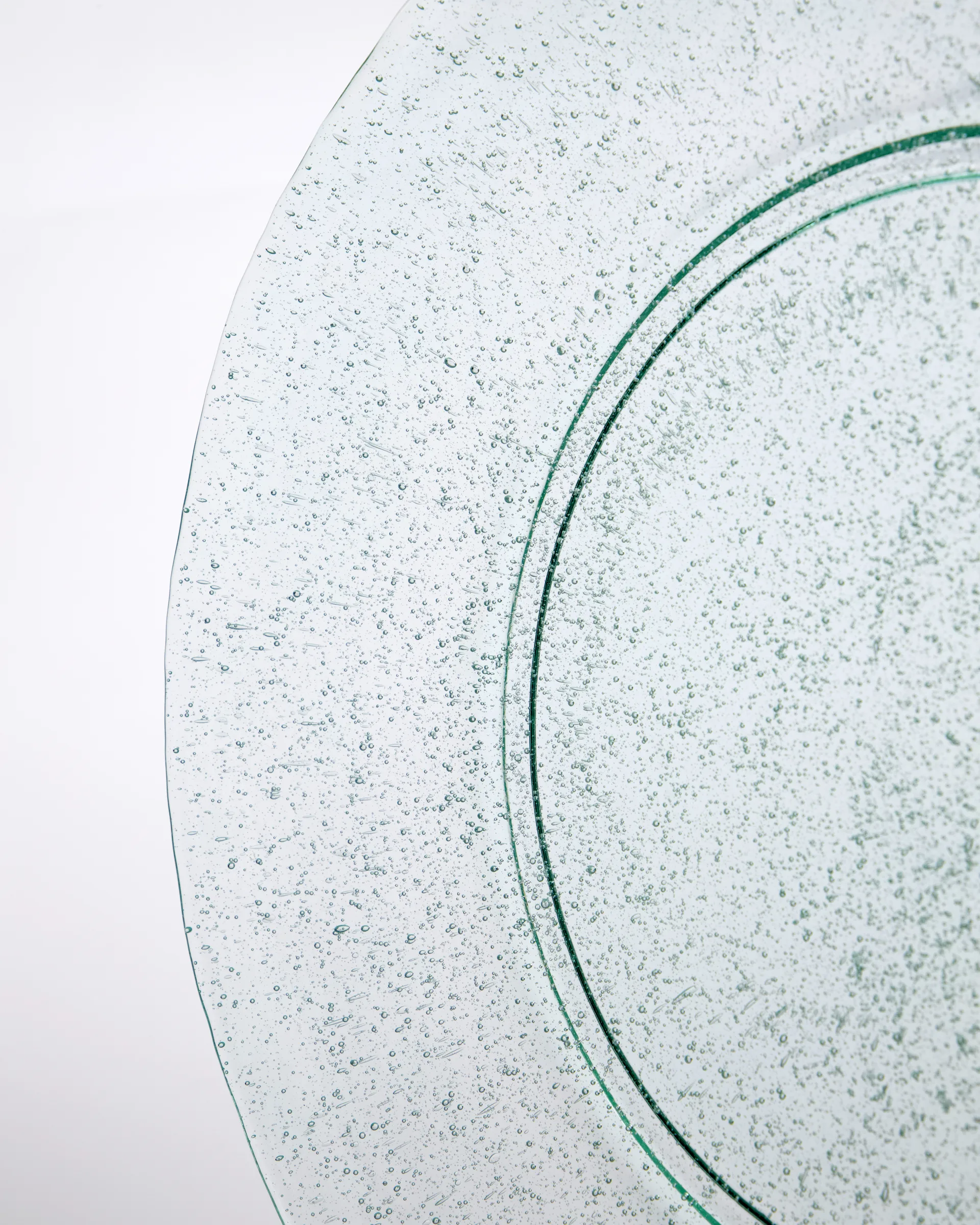 Assiette Rain Ø27 cm, lot de 2, Transparent House Doctor