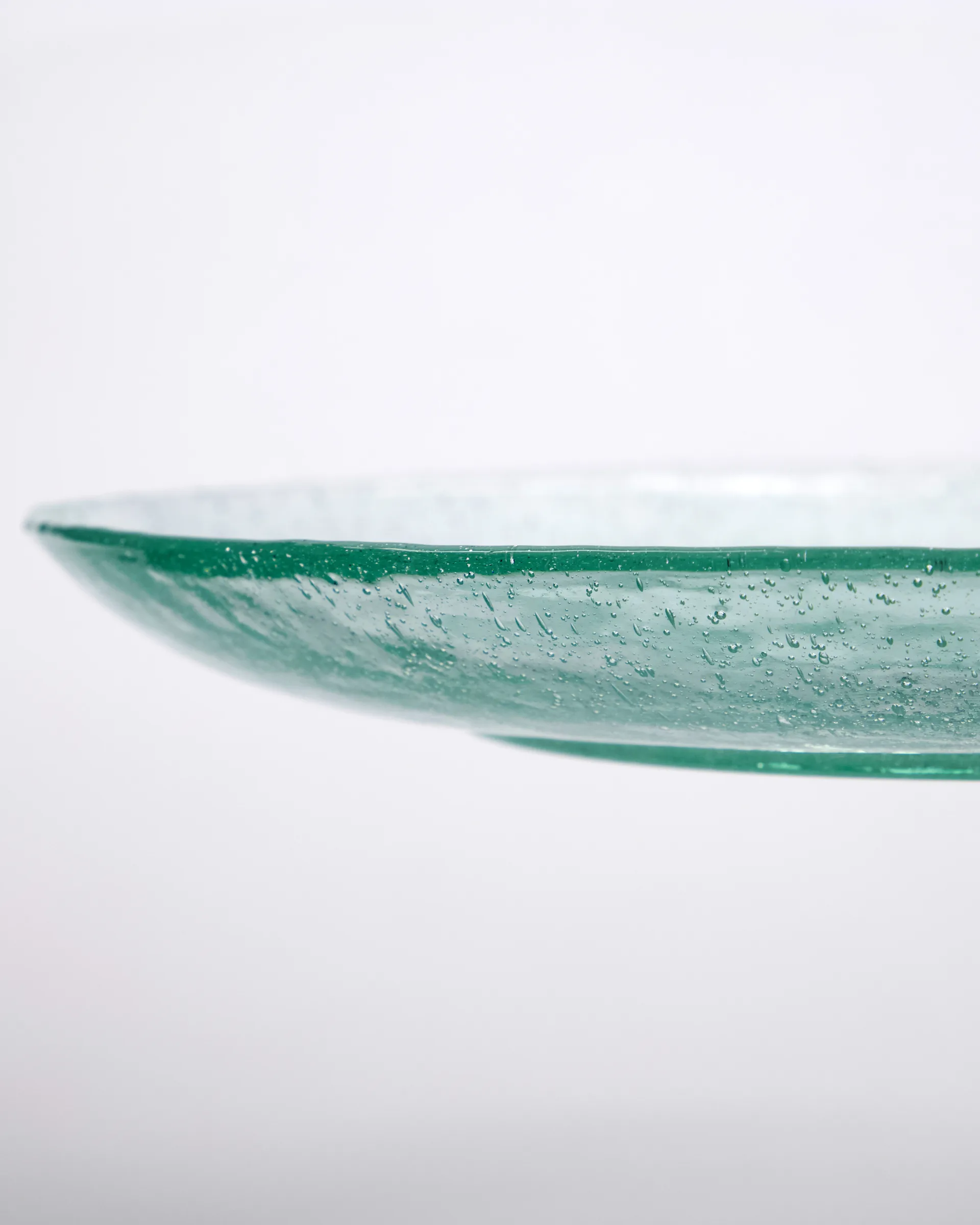 Assiette Rain Ø27 cm, lot de 2, Transparent House Doctor