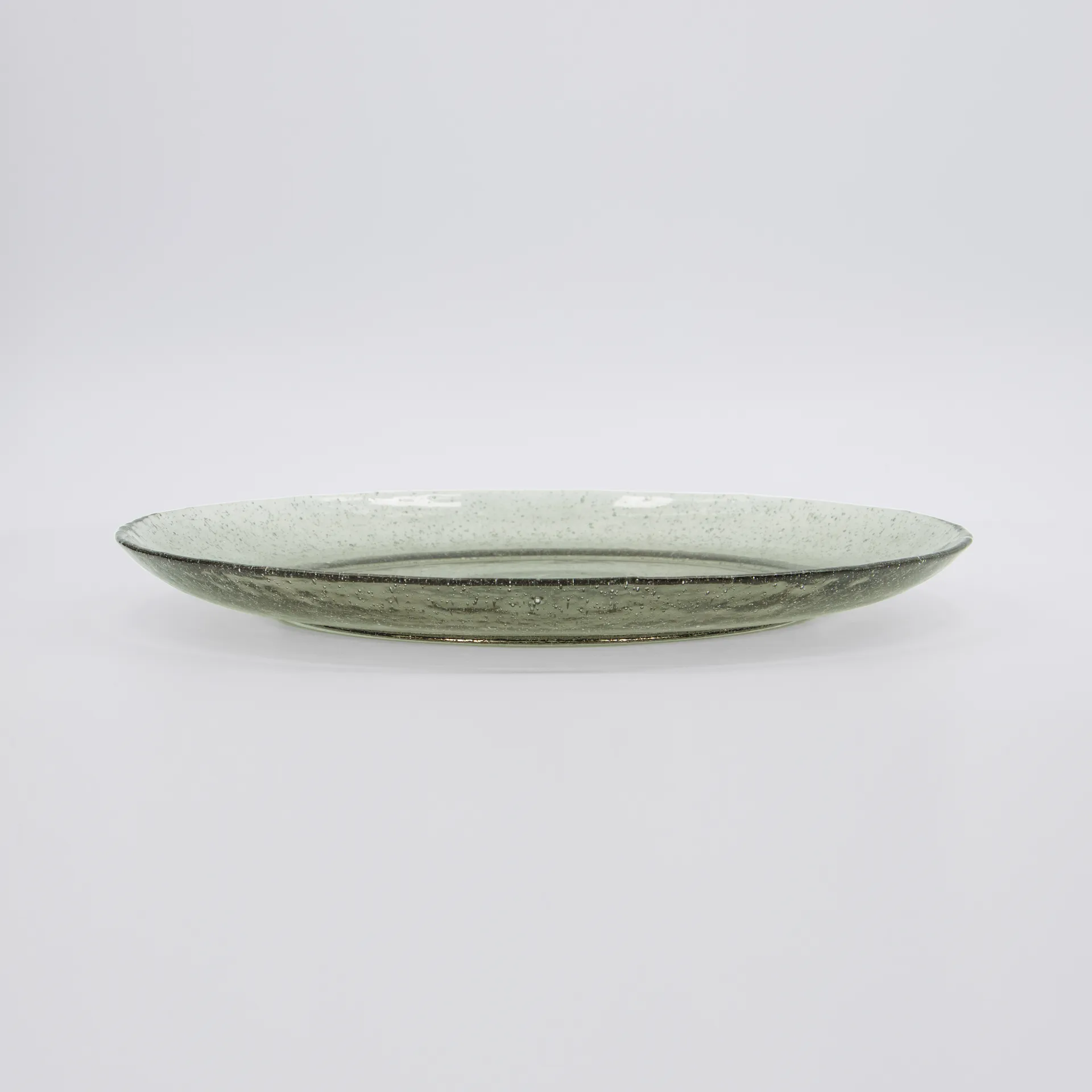 Assiette Rain Ø27 cm, lot de 2, Vert House Doctor