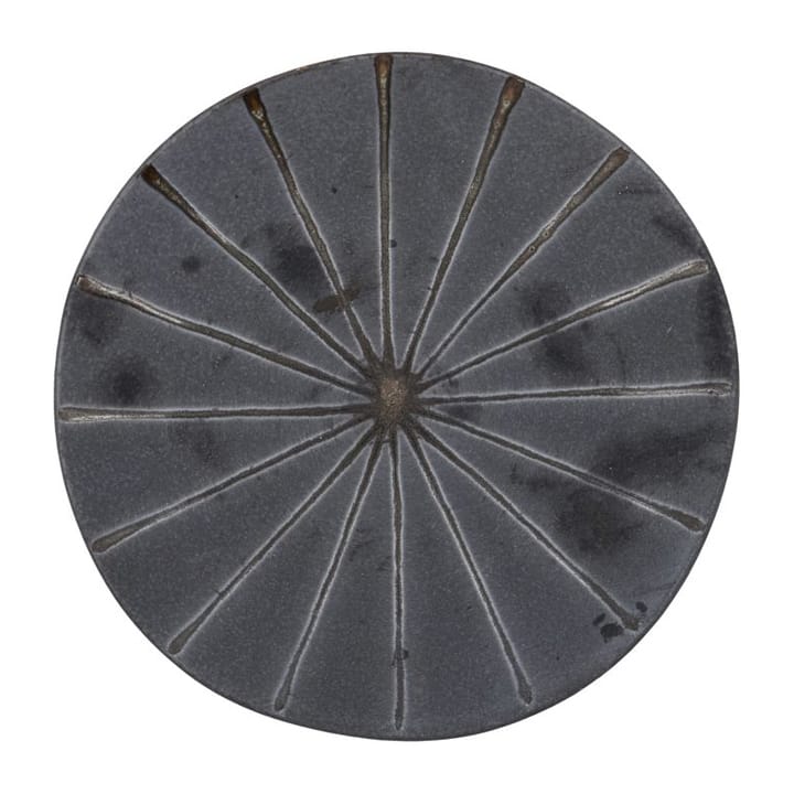 Assiette Suns Ø19,5 cm, Marron foncé House Doctor