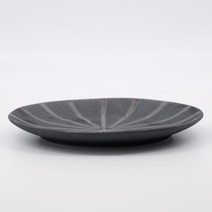 Assiette Suns Ø19,5 cm, Marron foncé House Doctor