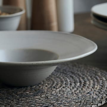Assiettes à pâtes Pion Ø25 cm - Gris-blanc - House Doctor