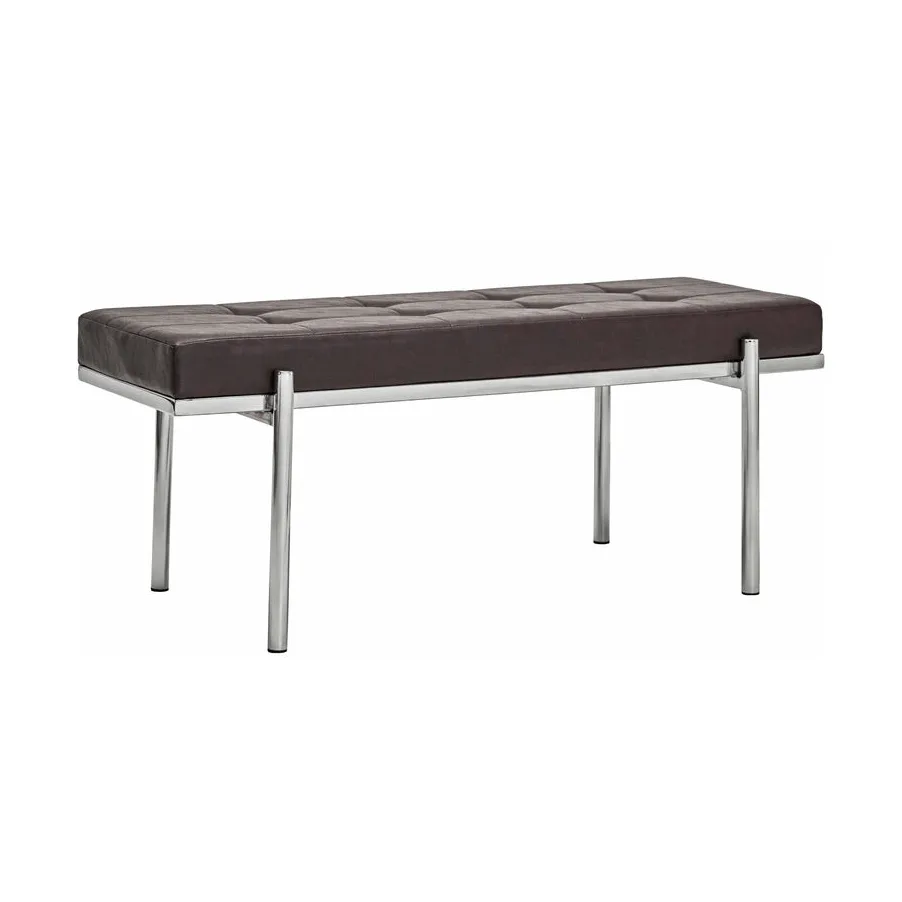House Doctor Banc Lao Mûrier-chrome, 110 cm House Doctor Banc Lao Mûrier-chrome, 110 cm