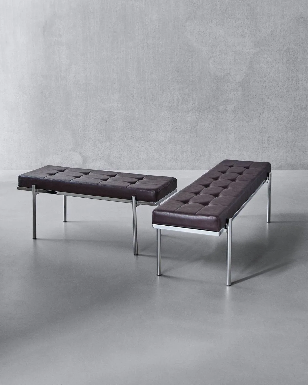 Banc Lao, Mûrier-chrome, 110 cm House Doctor Banc Lao, Mûrier-chrome, 110 cm House Doctor