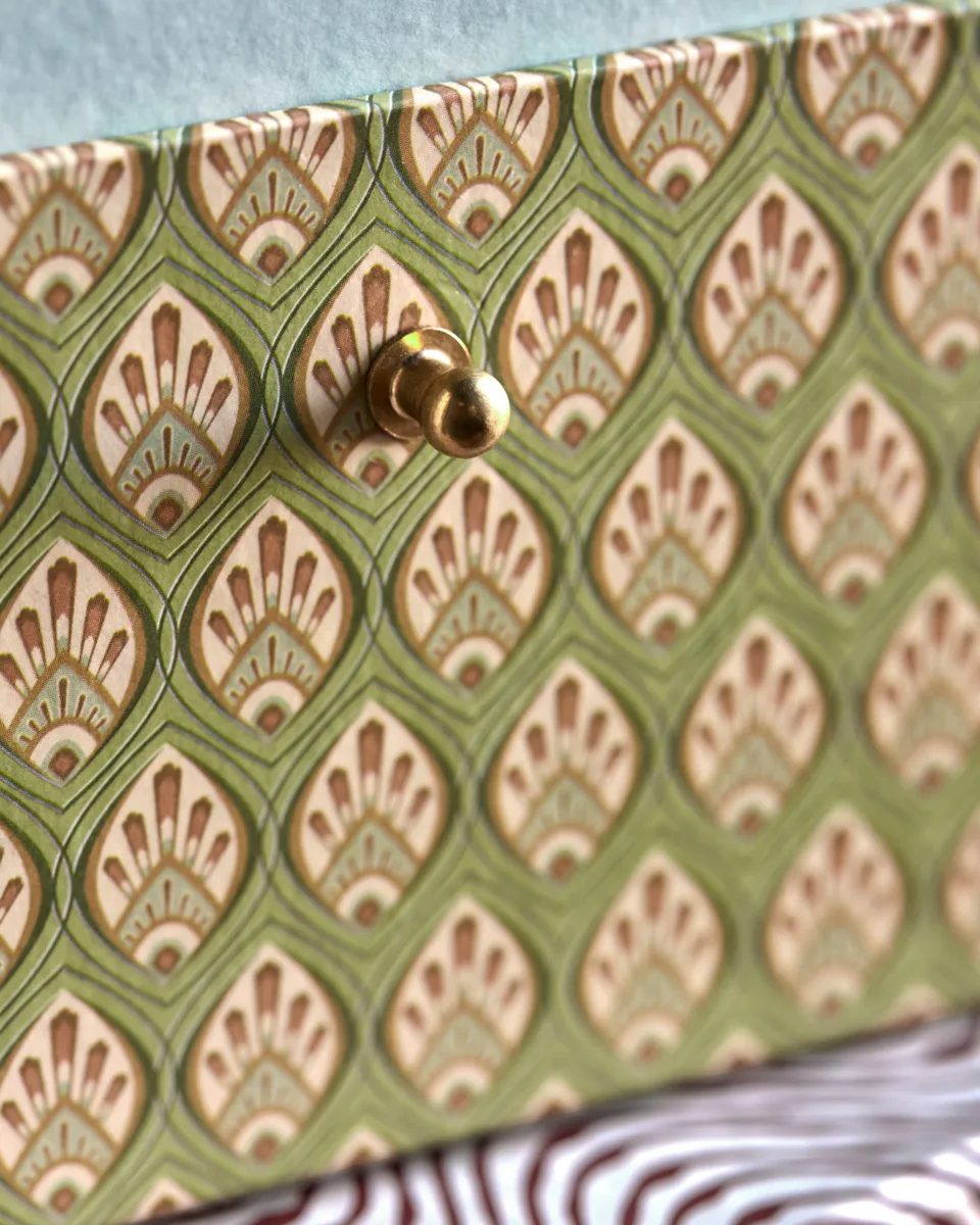 Boîtes de rangement Keep rouge-kaki, 2 pièces House Doctor