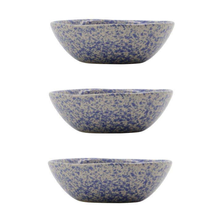 Bol Diva 4 cl, lot de 3 - Bleu - House Doctor