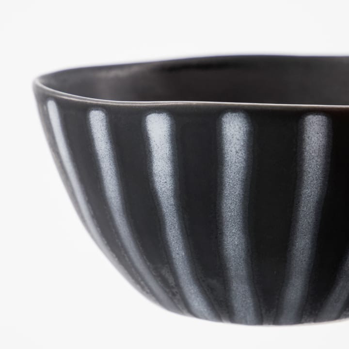 Bol Line Ø12 cm, Noir-marron House Doctor