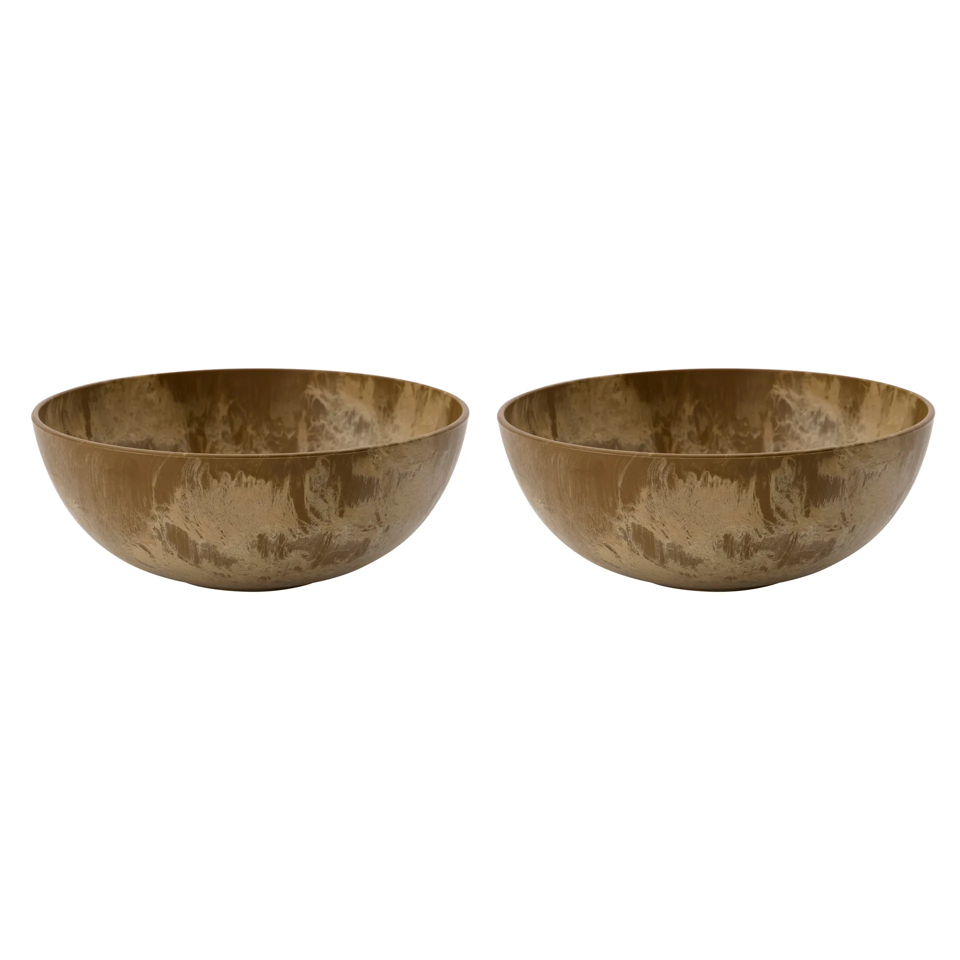 Bol Serveur Ø18 cm Lot de 2, Doré House Doctor